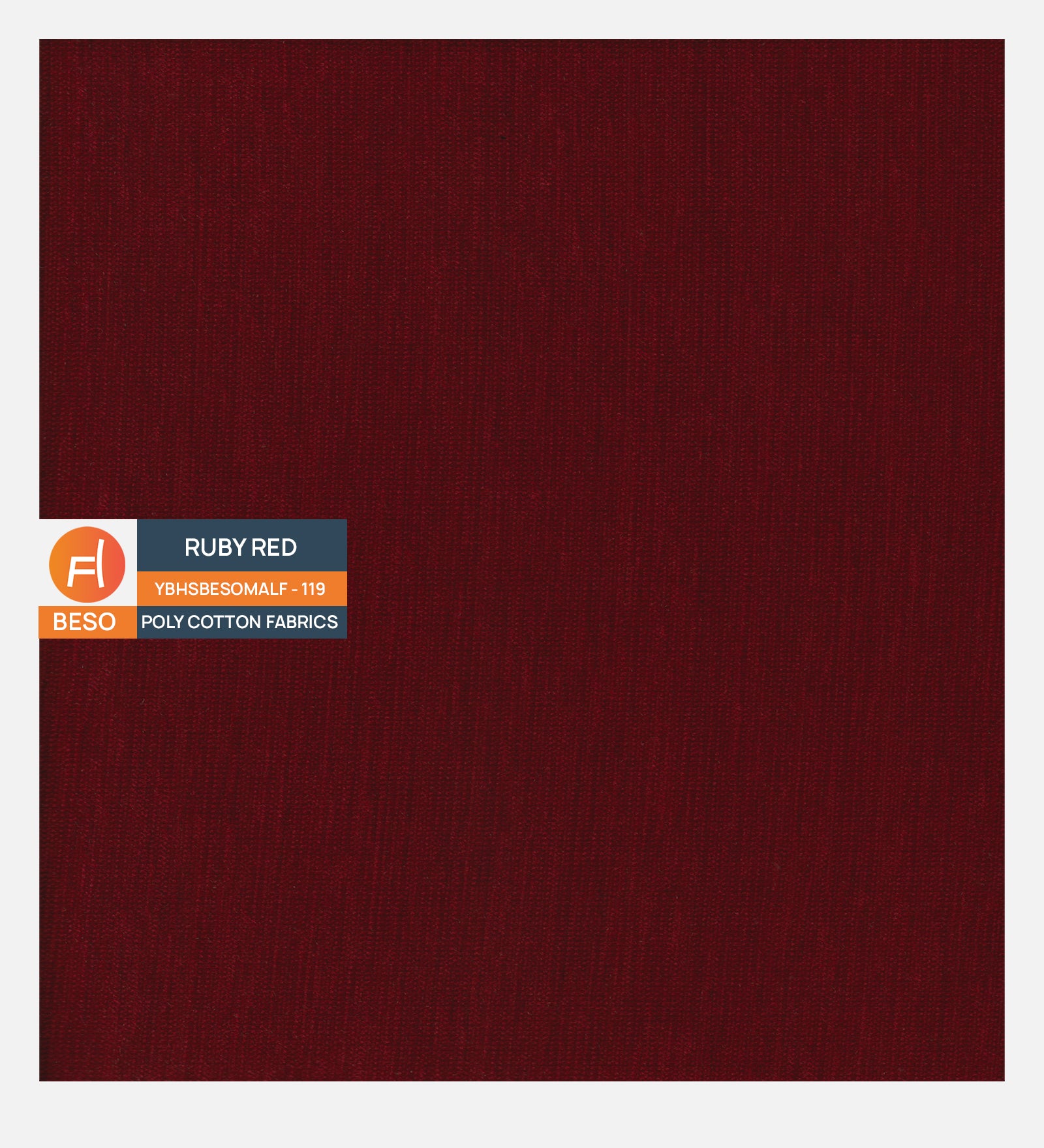 Kimber Fabric 1 Seater Sofa in Ruby Red Colour
