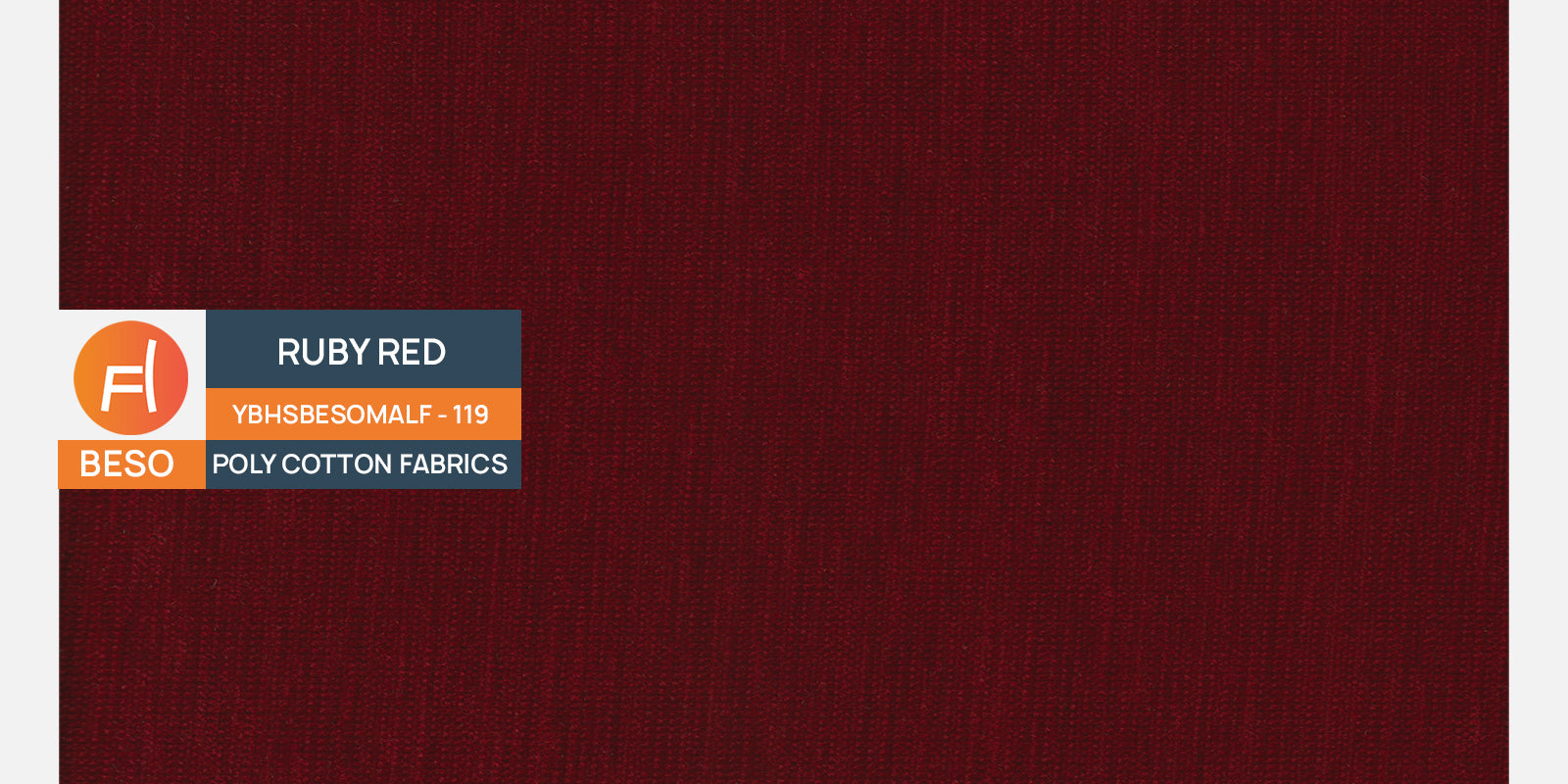 Mara Fabric 3 Seater Sofa In Ruby Red Colour