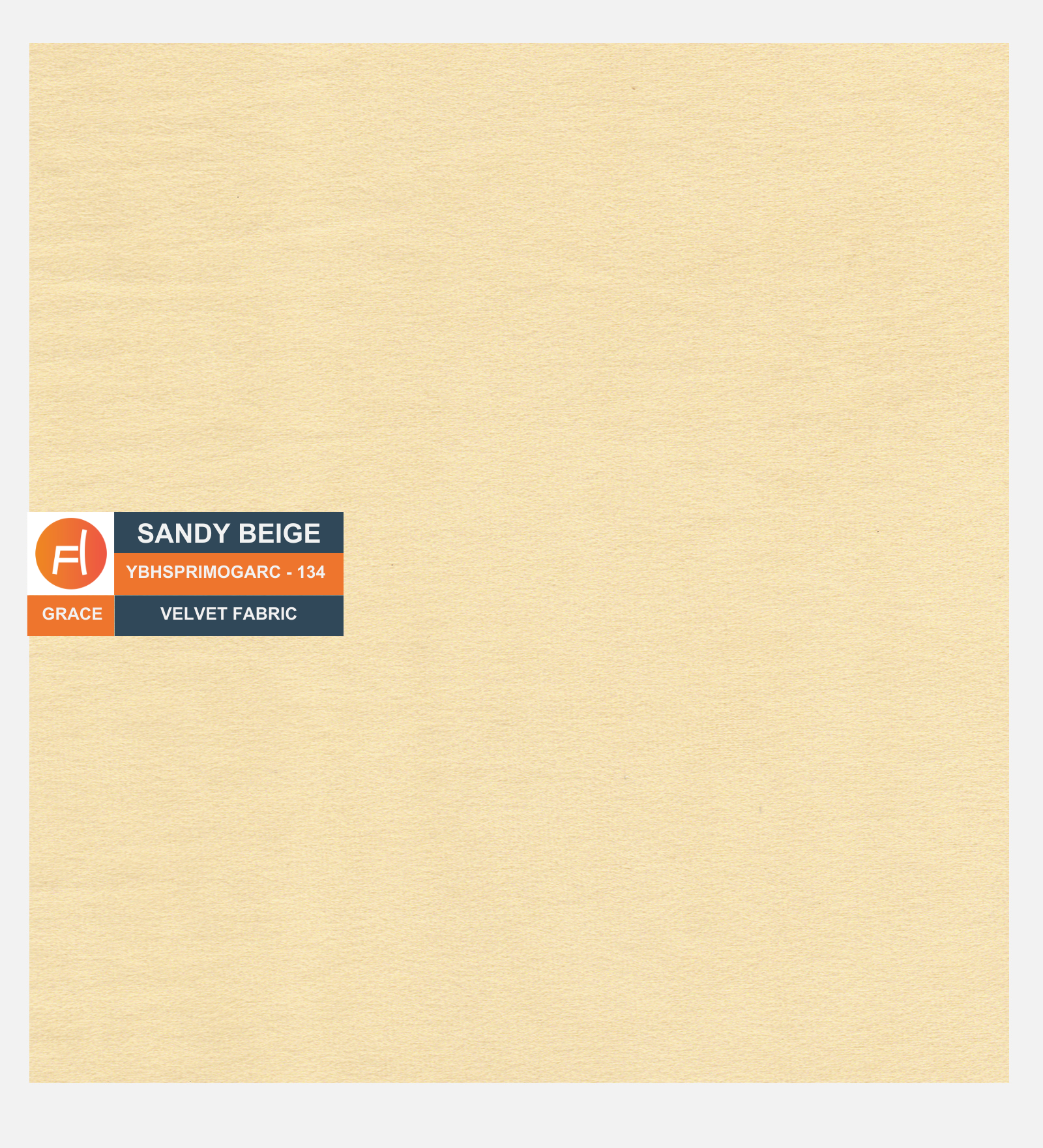 Daroo Velvet 1 Seater Sofa In Sandy Beige Colour - Febonic Living