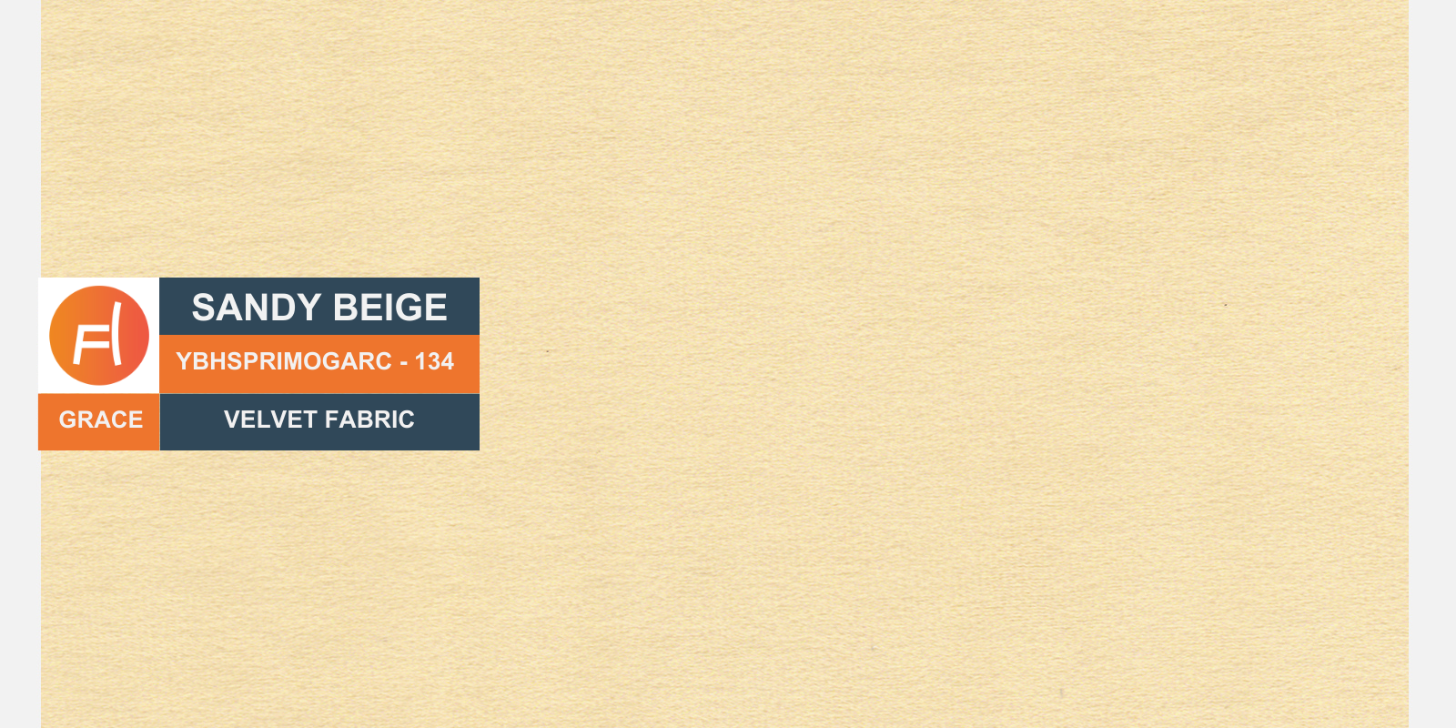 Sumo Velvet 3 Seater Sofa In Sandy Beige Colour - Febonic Living