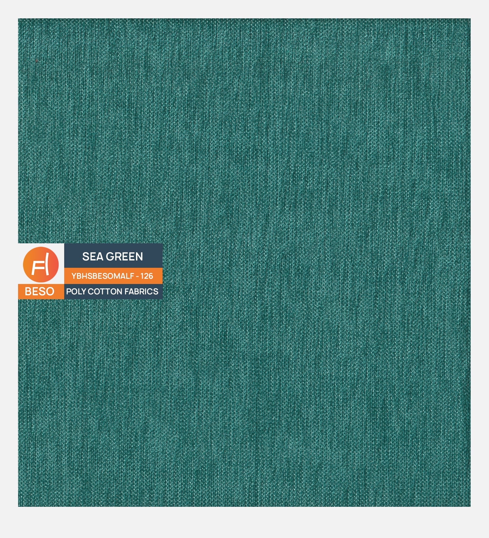 Kimber Fabric 1 Seater Sofa in Sea Green Colour