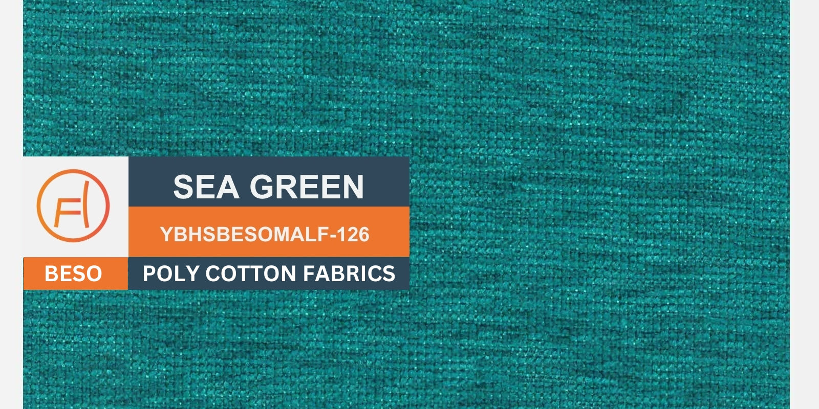 Nixon Fabric 6 Seater RHS Corner Sofa In Sea Green Colour - Febonic Living