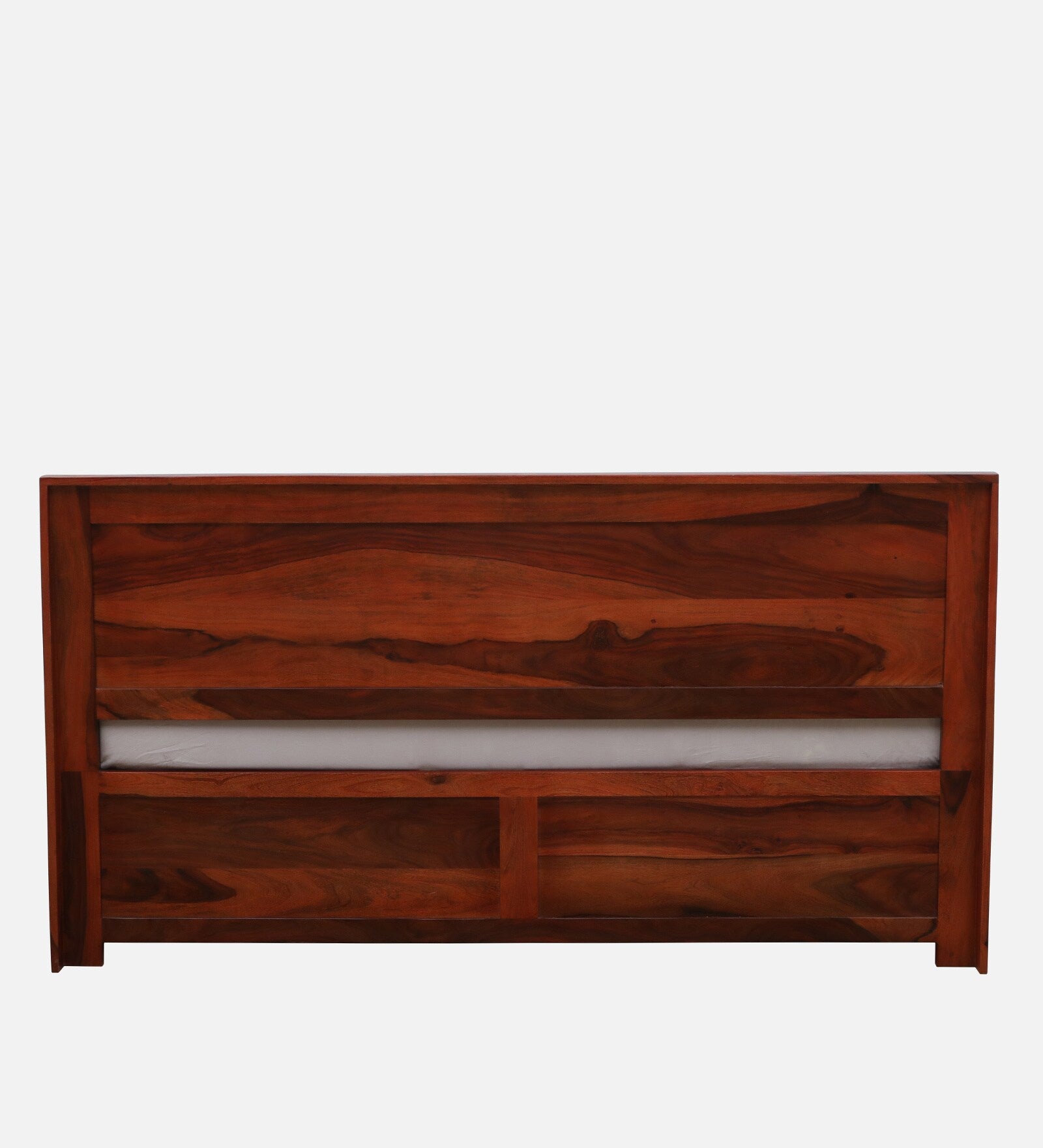 Mejun Sheesham Wood King Size Bed In Honey Oak Finish With Box Storage - Febonic Living