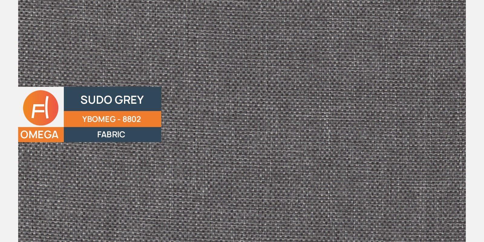 Rhino Fabric 3 Seater Sofa In Sudo Grey Colour - Febonic Living