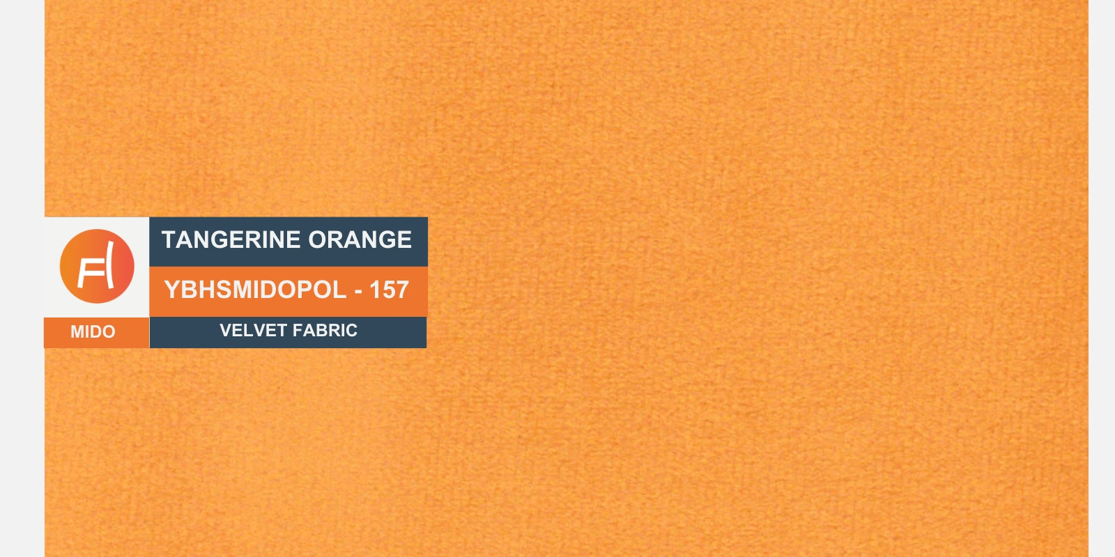 Rubi Velvet 3 Seater Sofa In Tangerine orange Colour - Febonic Living