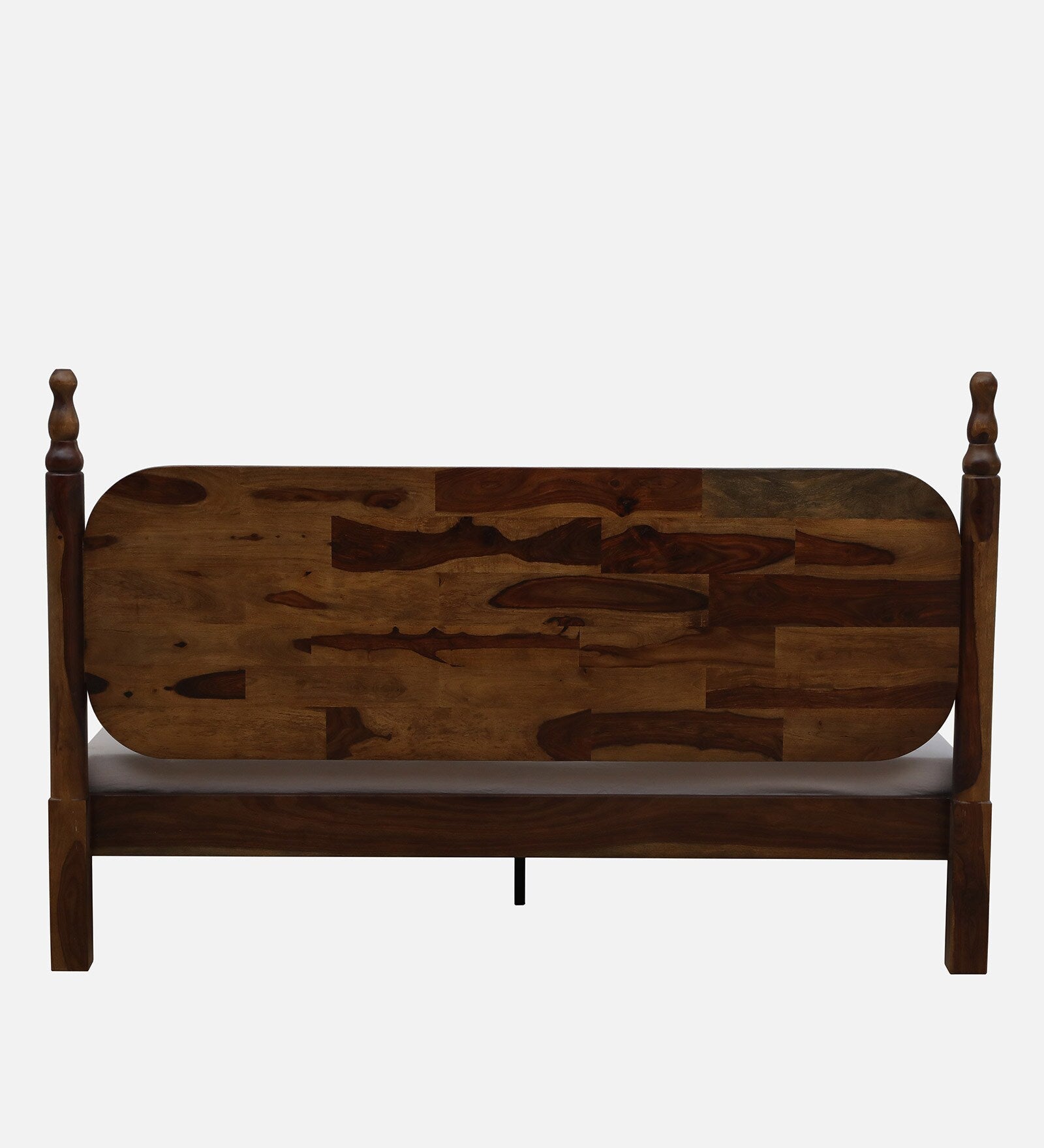 Tunis Sheesham King Size Bed In Provincial Teak Finish - Febonic Living