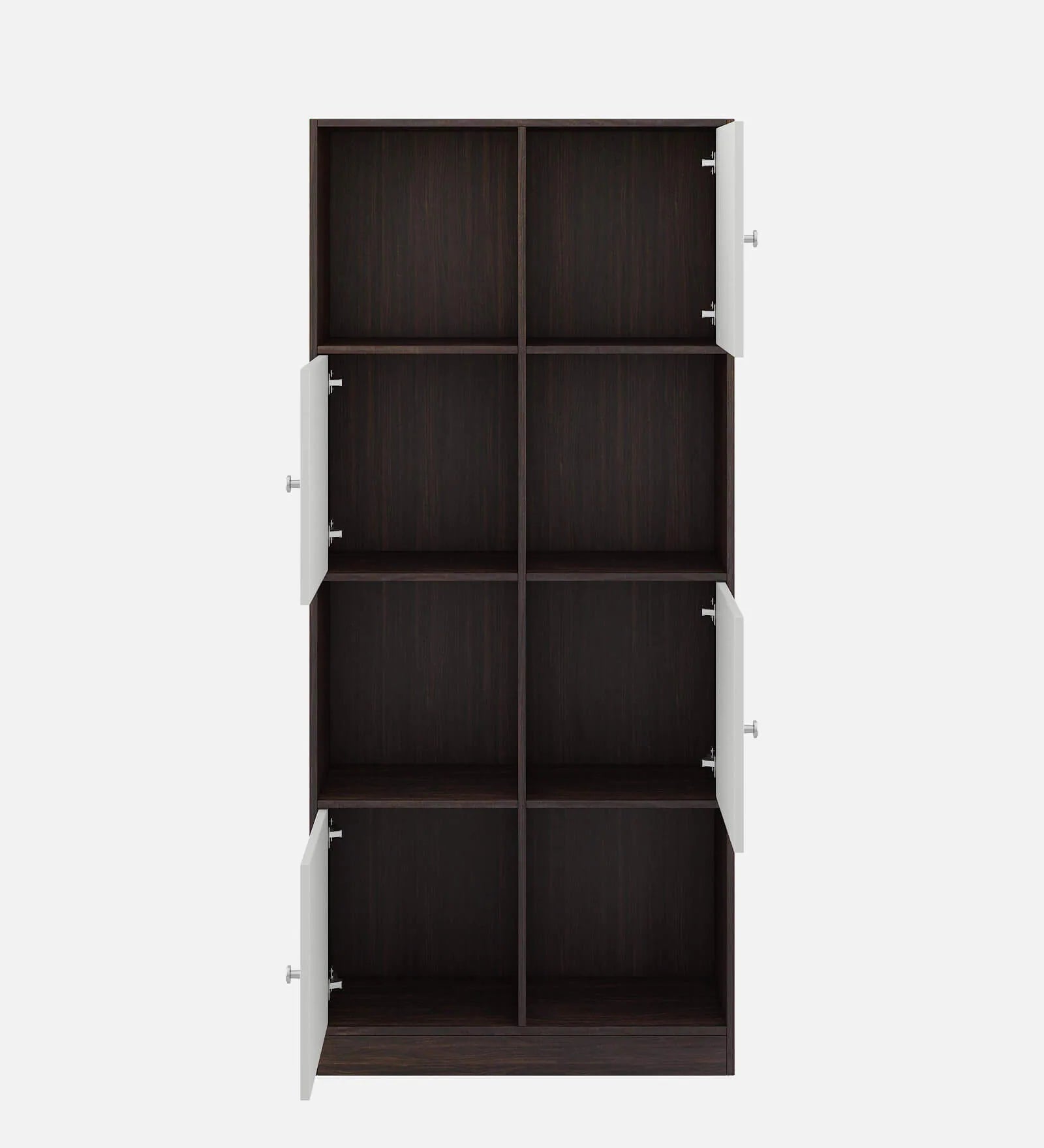 Trendy Book Shelf in Oral Wallnut Finish