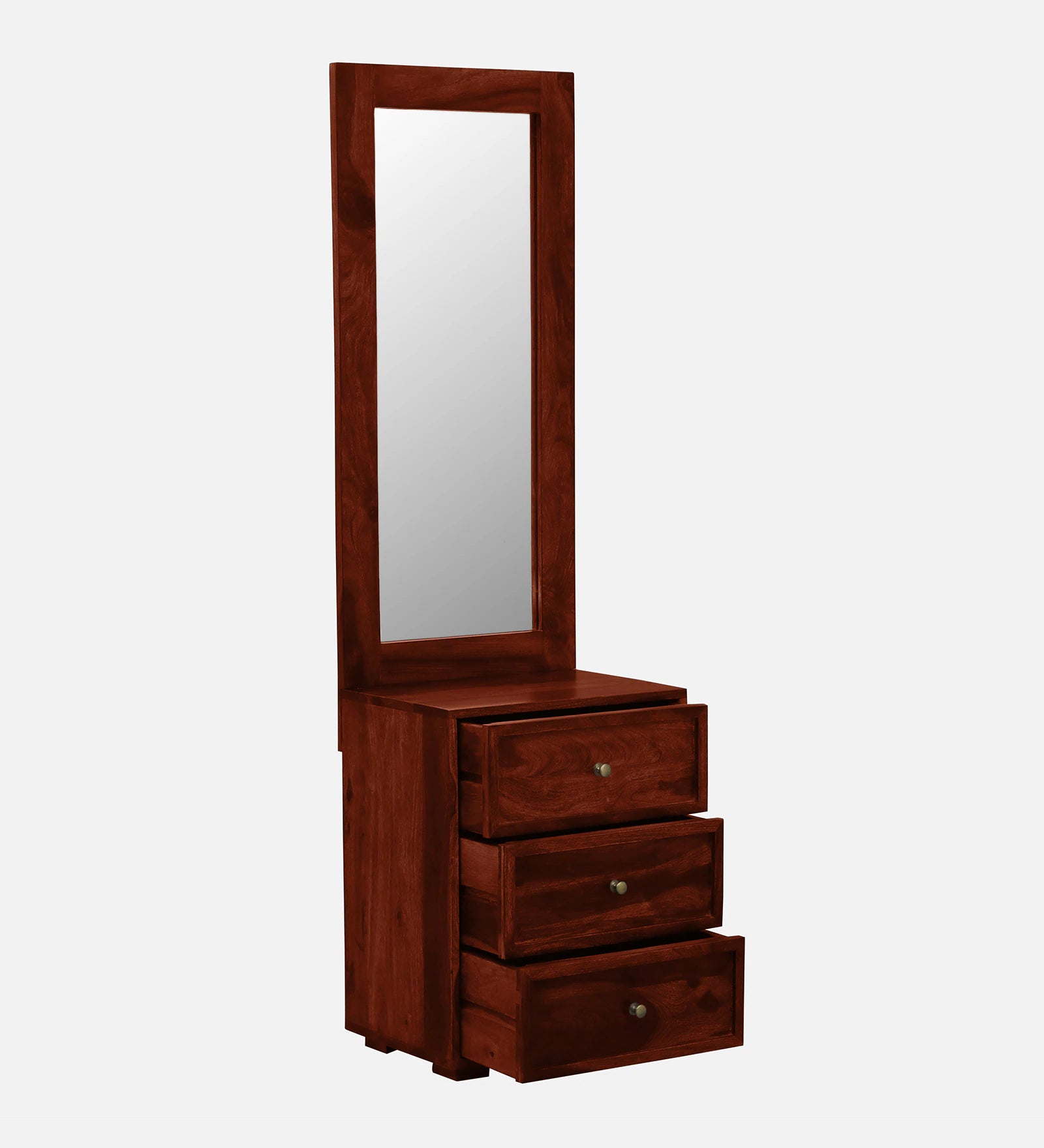 Malmo Sheesham Wood Dresser In Honey Oak Finish - Febonic Living