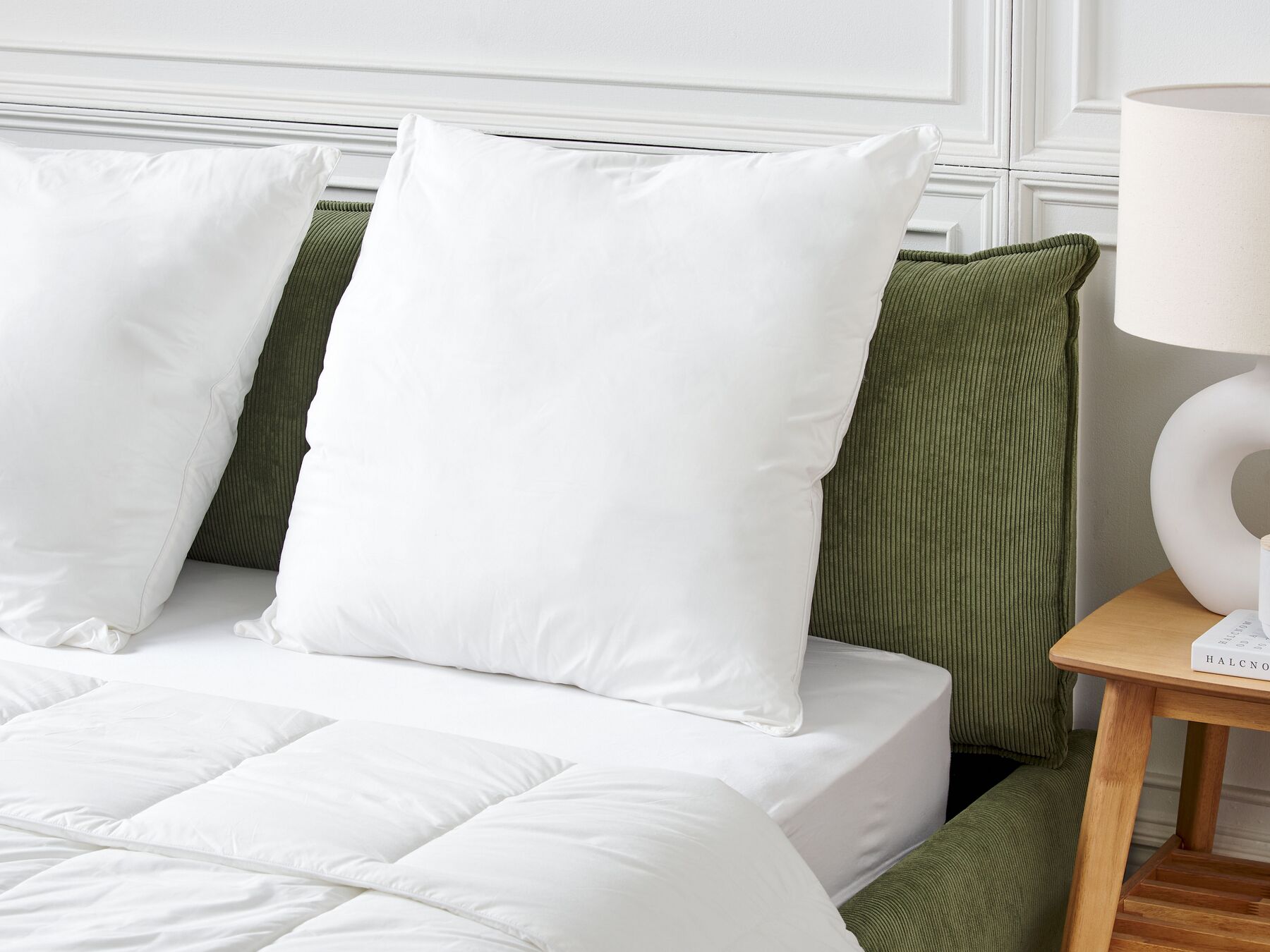 Tanmay (80x80cm) Fiber Pillows (Pack of 2)