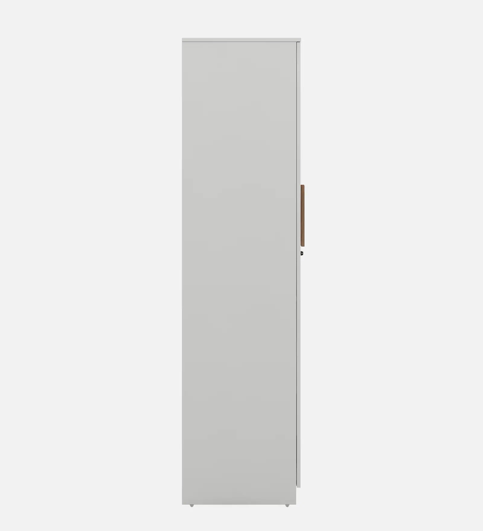 Adana 3 Door Wardrobe in Frosty White Finish With Mirror - Febonic Living