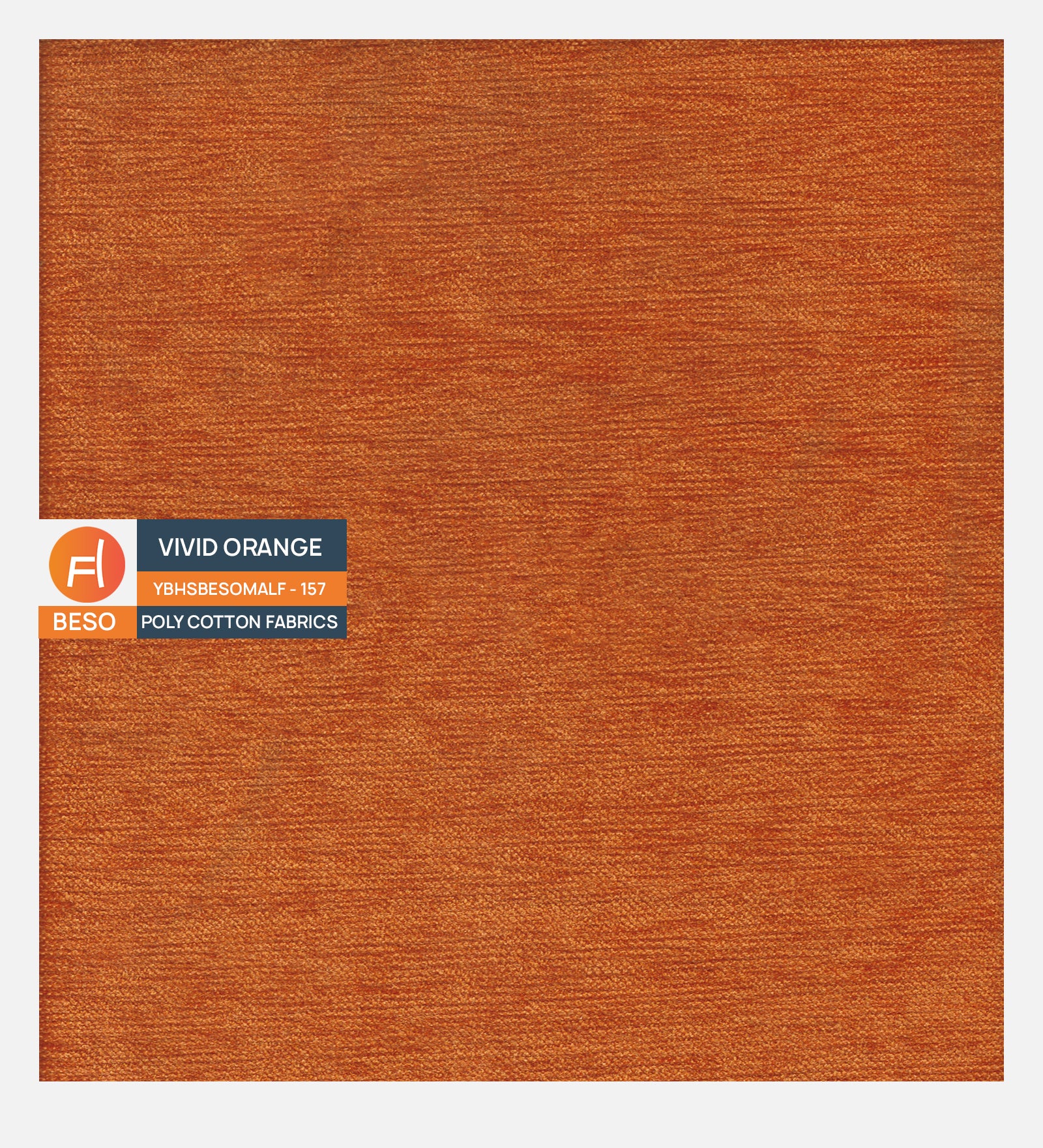 Cooper Fabric Storage Bench In Vivid Orange Colour - Febonic Living
