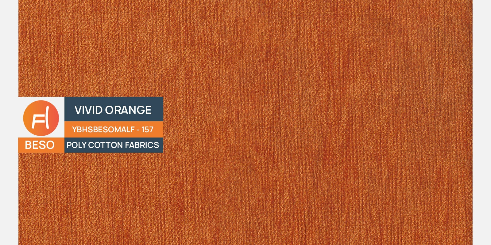 Nipul Fabric 3 Seater Sofa In Vivid Orange Colour - Febonic Living