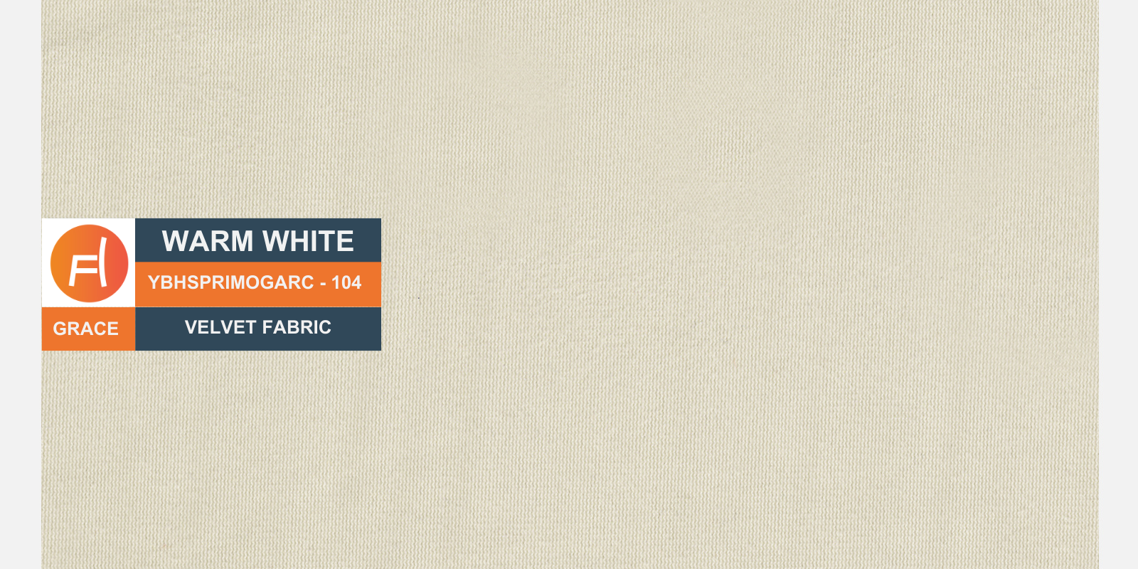 Sumo Velvet 2 Seater Sofa In Warm White Colour - Febonic Living