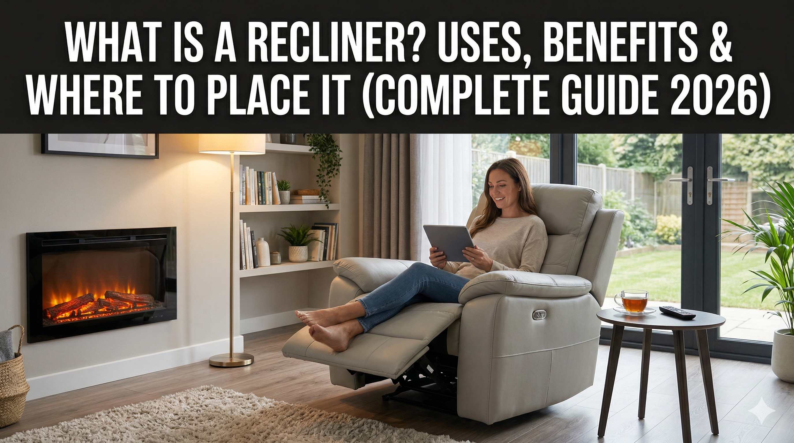 🛋️ What is a Recliner? Uses, Benefits & Where to Place It (Complete Guide 2026)