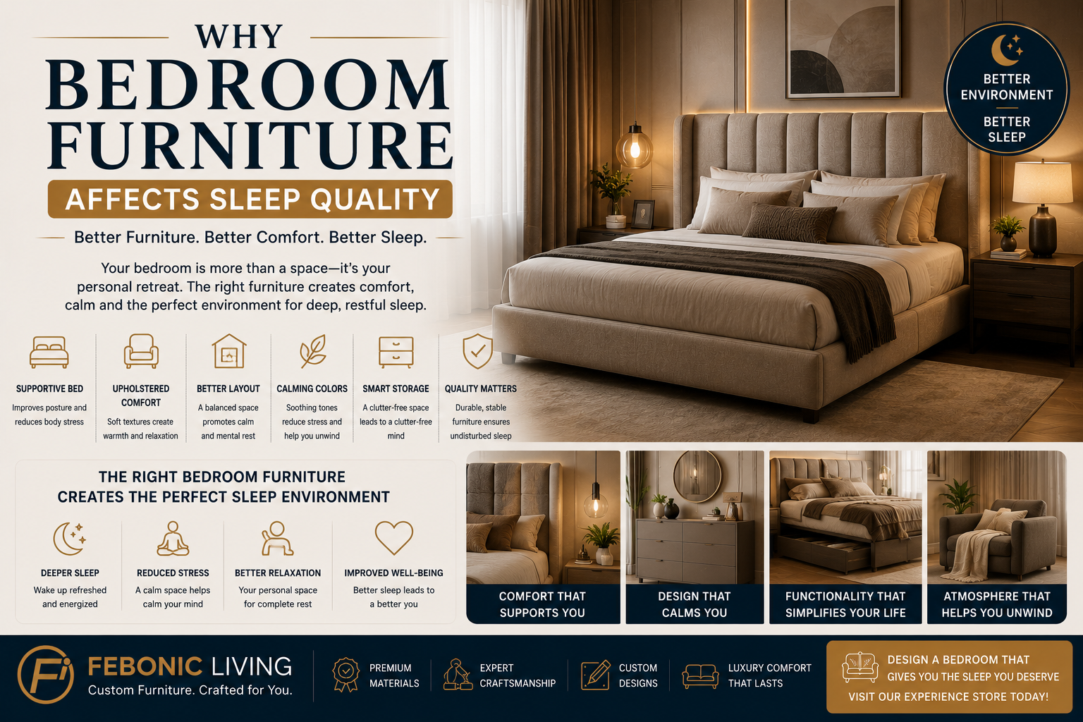 🛏️ Why Bedroom Furniture Affects Sleep Quality (2026 Guide)