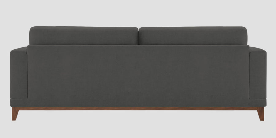 Esha Fabric 3 Seater Sofa In Stone Grey Colour - Febonic Living