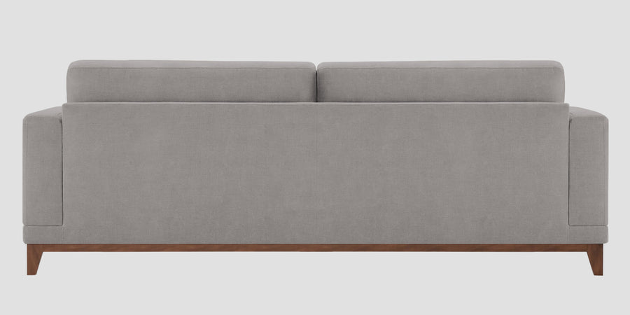Esha Fabric 3 Seater Sofa In Silver Grey Colour - Febonic Living