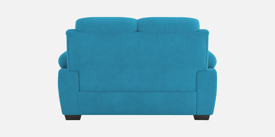 Cantaberry Velvet 2 Seater Sofa In Aqua Blue Colour - Febonic Living