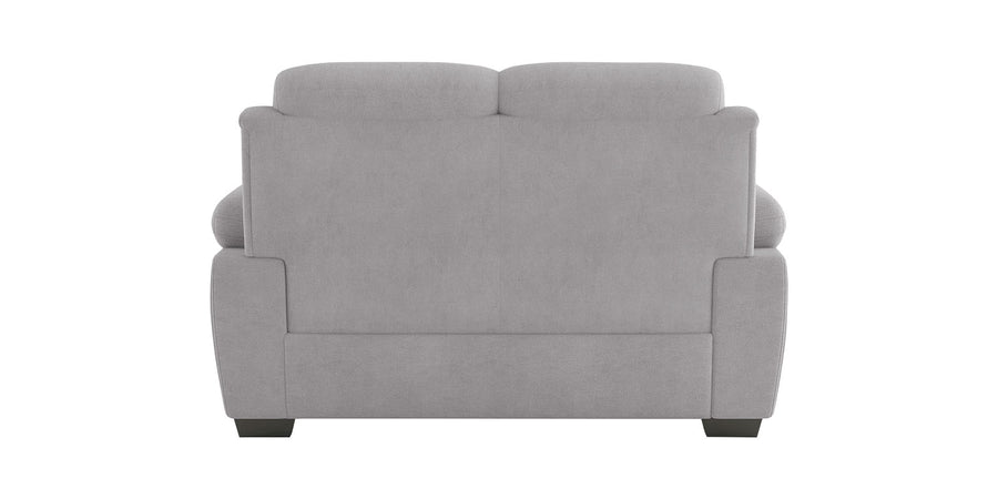 Cantaberry Velvet 2 Seater Sofa In Concrete Grey Colour - Febonic Living