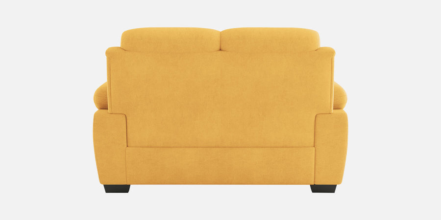 Cantaberry Velvet 2 Seater Sofa In Turmeric Yellow Colour - Febonic Living