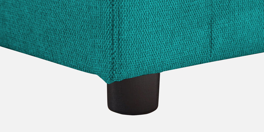 Roman Fabric 3 Seater Foldable Sofa Cum Bed In Sea Green Colour With Usb Port - Febonic Living