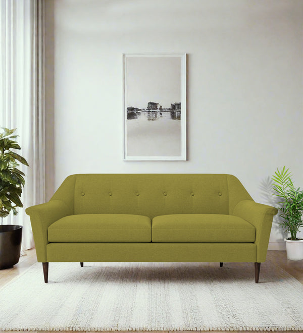 Homer 3 Seater Fabric Sofa - Kelly Green