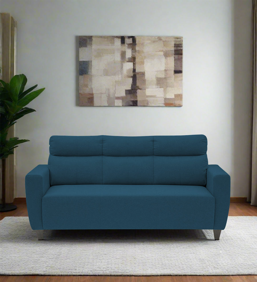 Honor 3 Seater Fabric Sofa - Eclipse Blue by Febonic Living