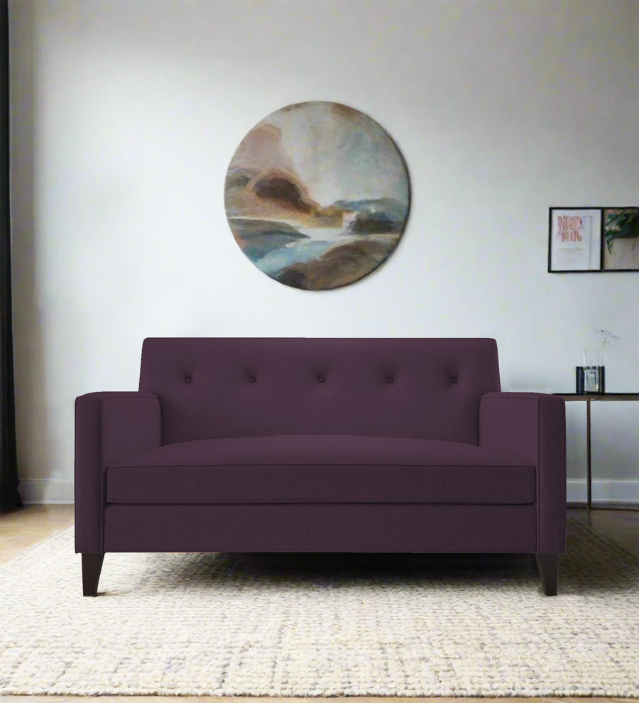 Miller  2 Seater Fabric Sofa - Greek Purple by Febonic Living