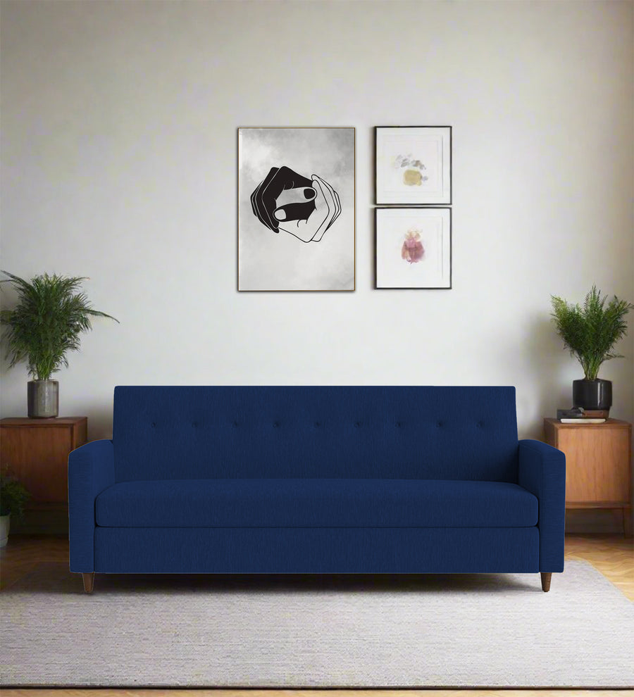 Timon  2 Seater Fabric Sofa - Royal Blue by Febonic Living