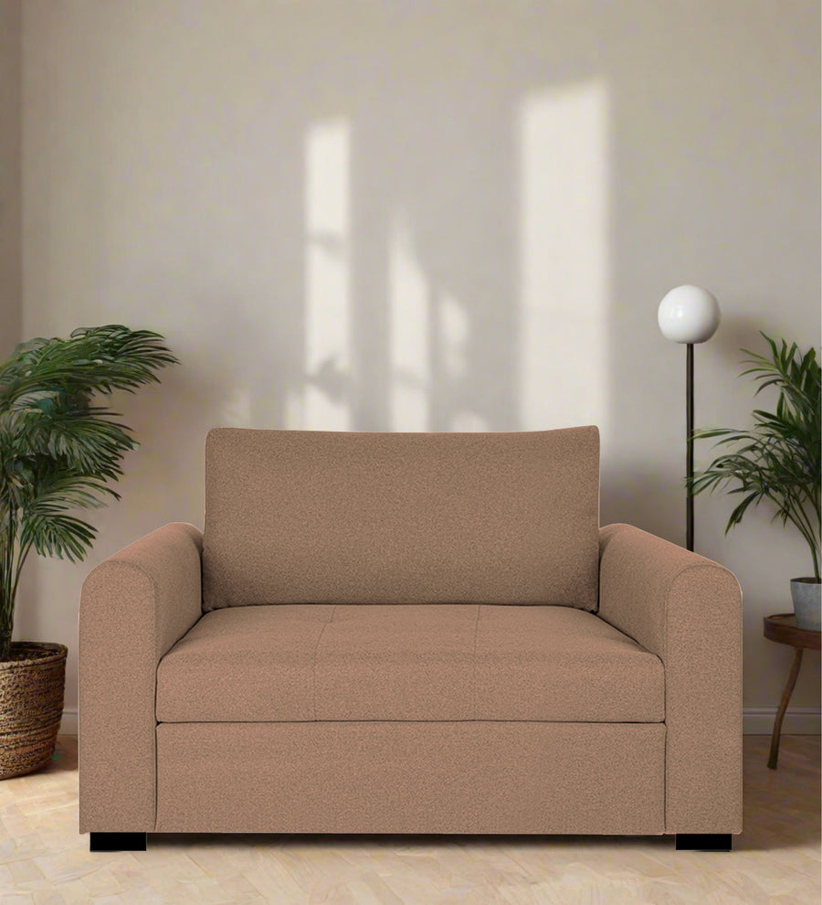 Sigma  1 Seater Fabric Sofa - Cosmic Beige by Febonic Living