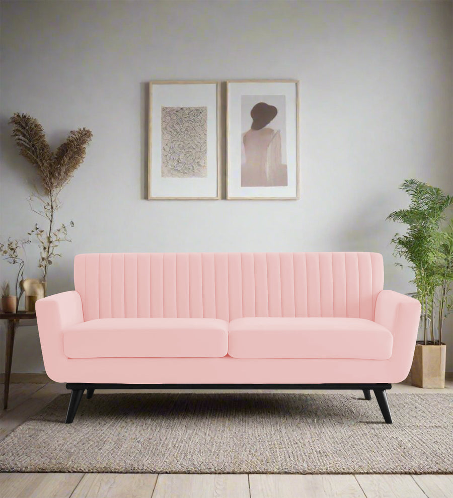 Tucker  2 Seater Velvet Sofa - Millennial Pink by Febonic Living
