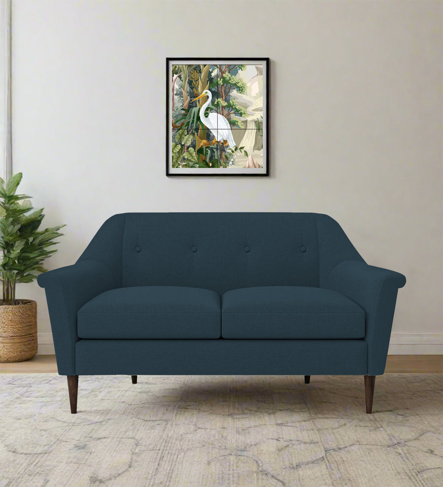 Homer  2 Seater Fabric Sofa - Cool Blue by Febonic Living