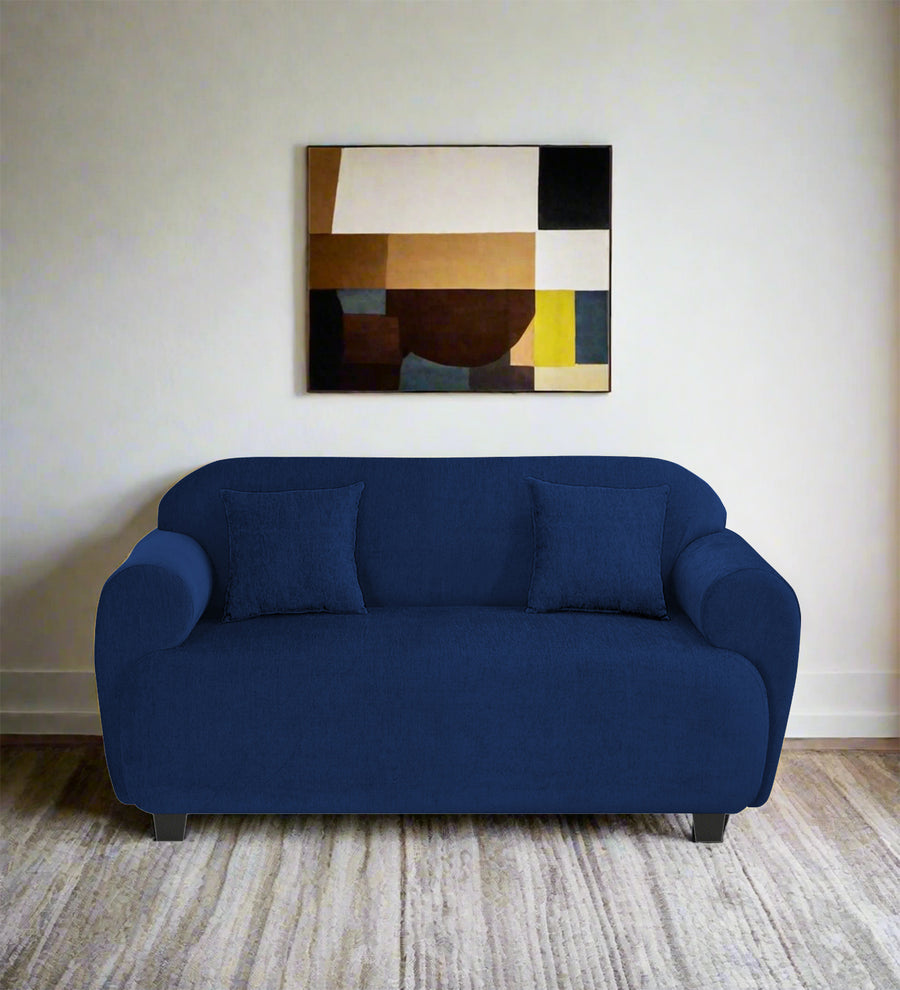 Apollo Fabric 2 Seater Sofa Royal Blue by Febonic Living