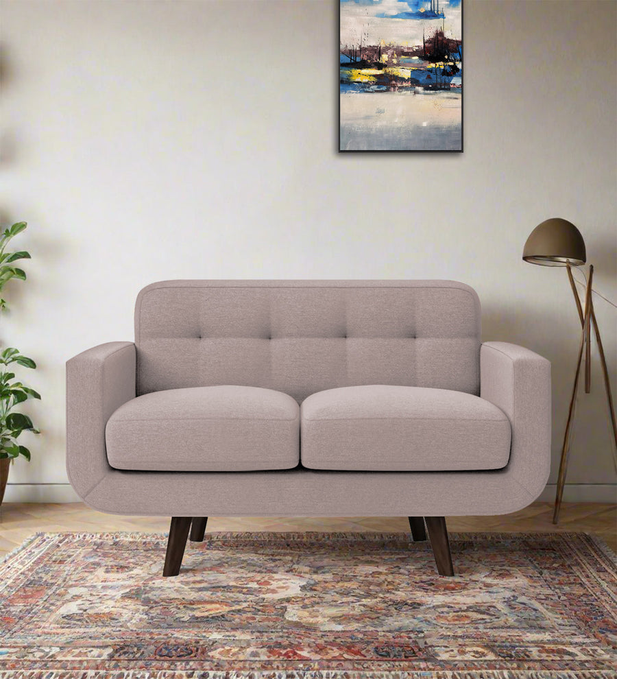 Marsela  2 Seater Fabric Sofa - Almond Beige by Febonic Living