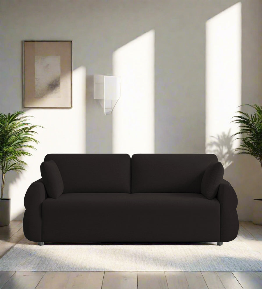 Jack 3 Seater Fabric Sofa - Cara Brown by Febonic Living