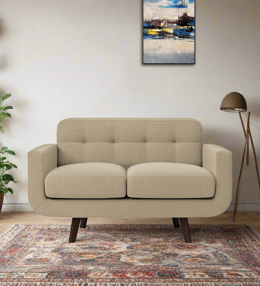 Marsela  2 Seater Fabric Sofa - Honey Beige by Febonic Living