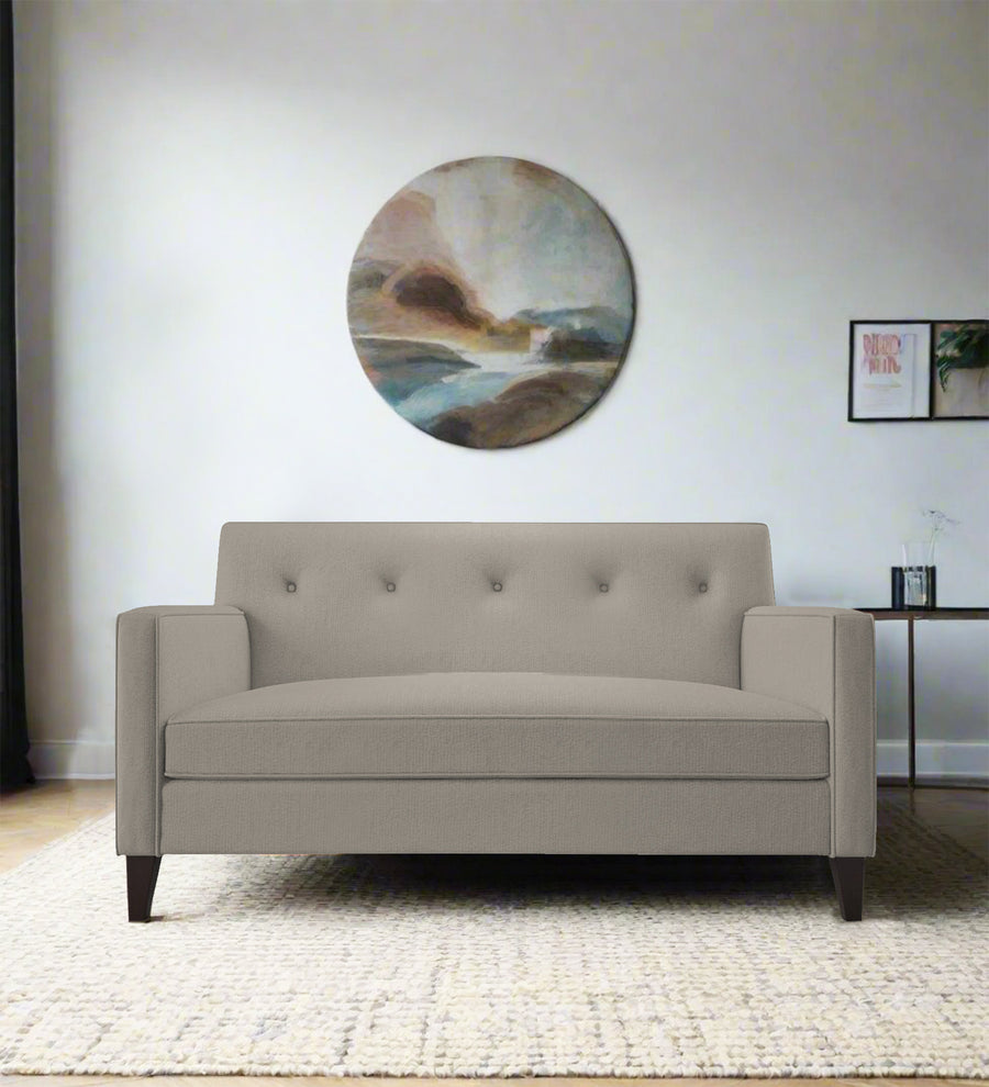 Miller  2 Seater Fabric Sofa - Ash Grey by Febonic Living