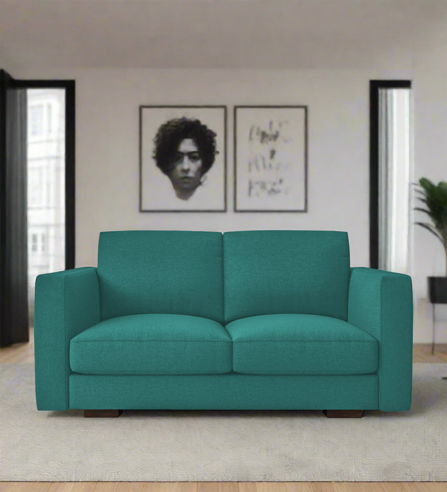 Messy  2 Seater Fabric Sofa - Sea Green by Febonic Living