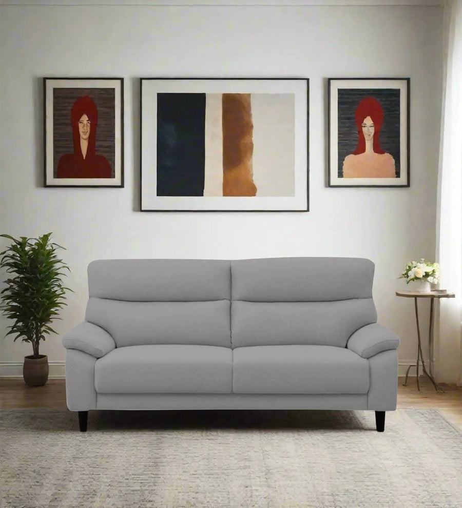 Zibby  2 Seater Fabric Sofa - Dim Grey by Febonic Living