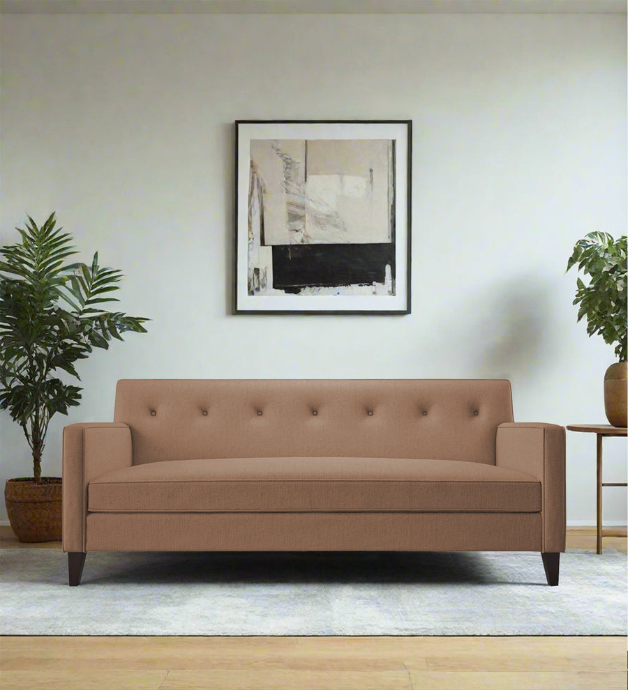 Miller 3 Seater Fabric Sofa - Cosmic Beige by Febonic Living
