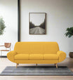 Jessy Fabric 3 Seater Sofa in Bold Yellow Colour