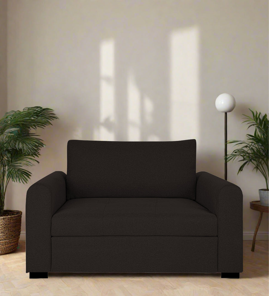 Sigma  1 Seater Fabric Sofa - Cara Brown by Febonic Living