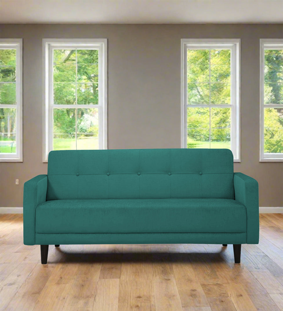 Noha  2 Seater Fabric Sofa - Sea Green by Febonic Living