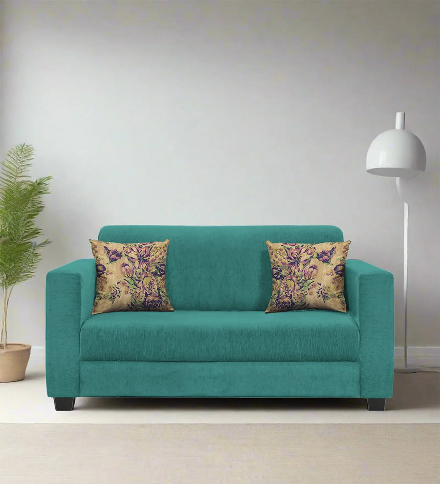Lipu  2 Seater Fabric Sofa - Sea Green by Febonic Living