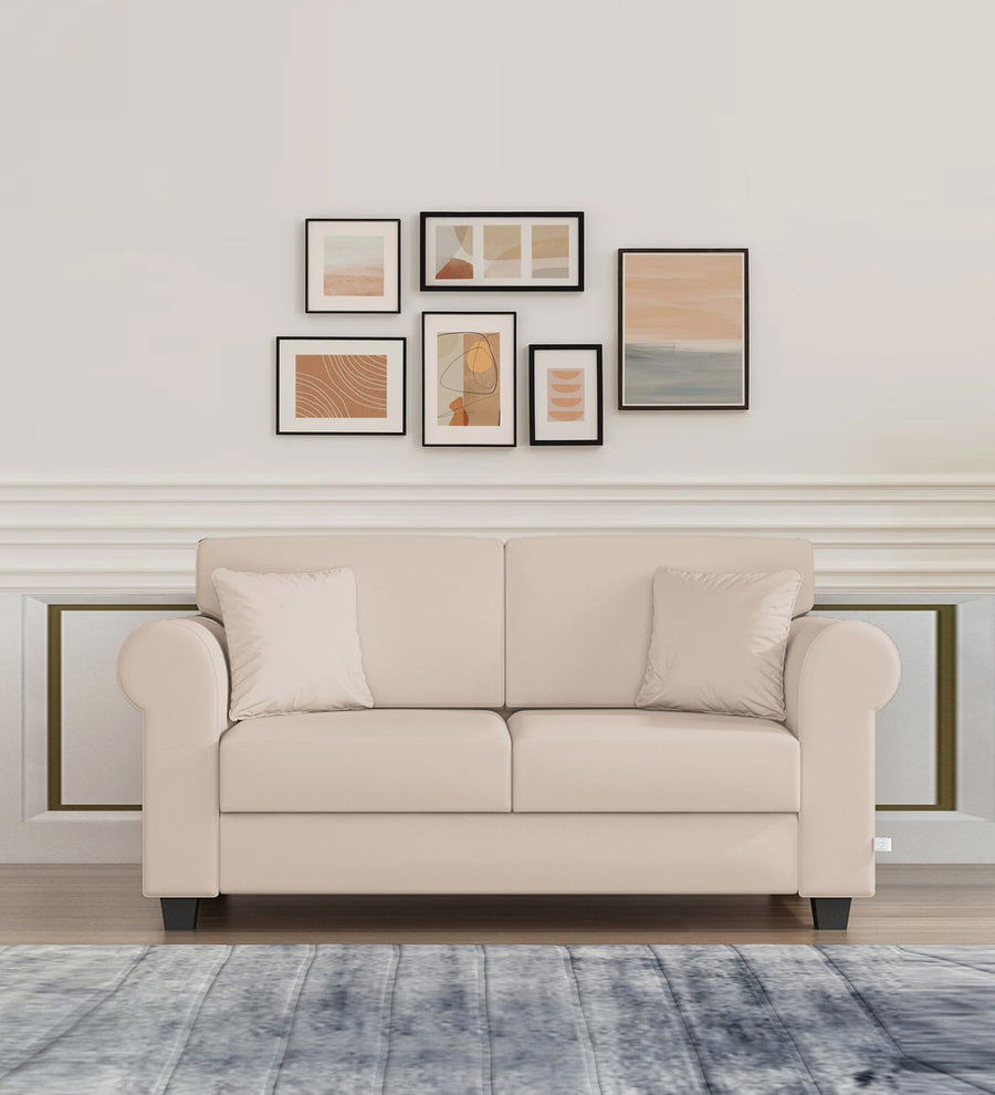 Numonk  2 Seater Velvet Sofa - Camel Beige by Febonic Living