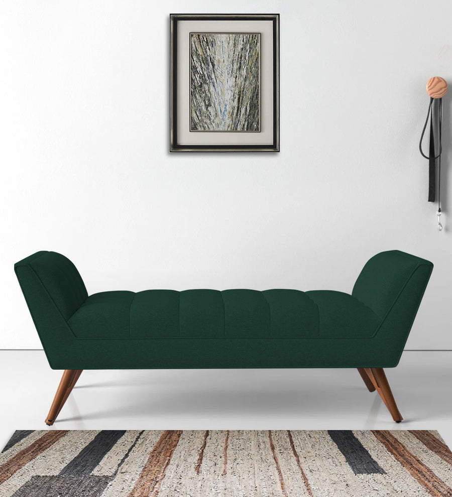 Cartes  Bench Velvet - Forest Green by Febonic Living