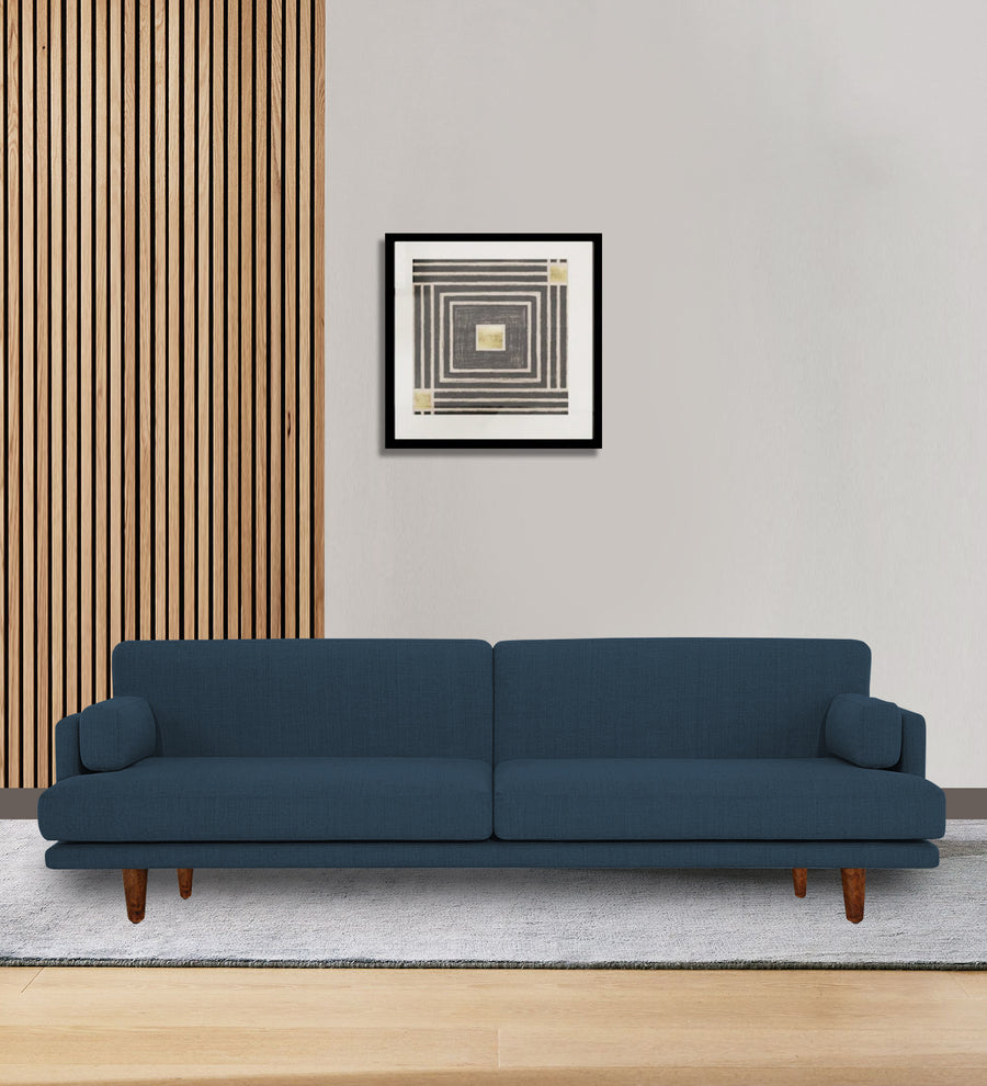 Ricky 3 Seater Fabric Sofa - Light Blue by Febonic Living