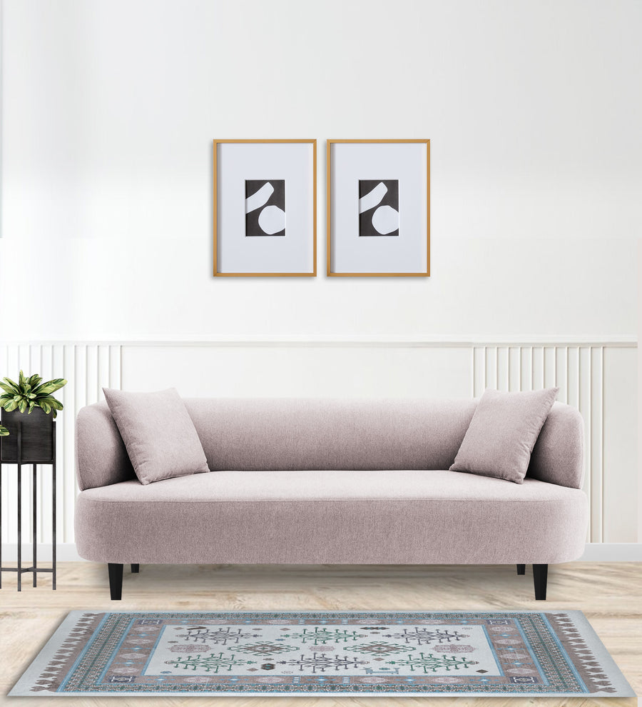Carson 3 Seater Fabric Sofa - Orchid Beige by Febonic Living