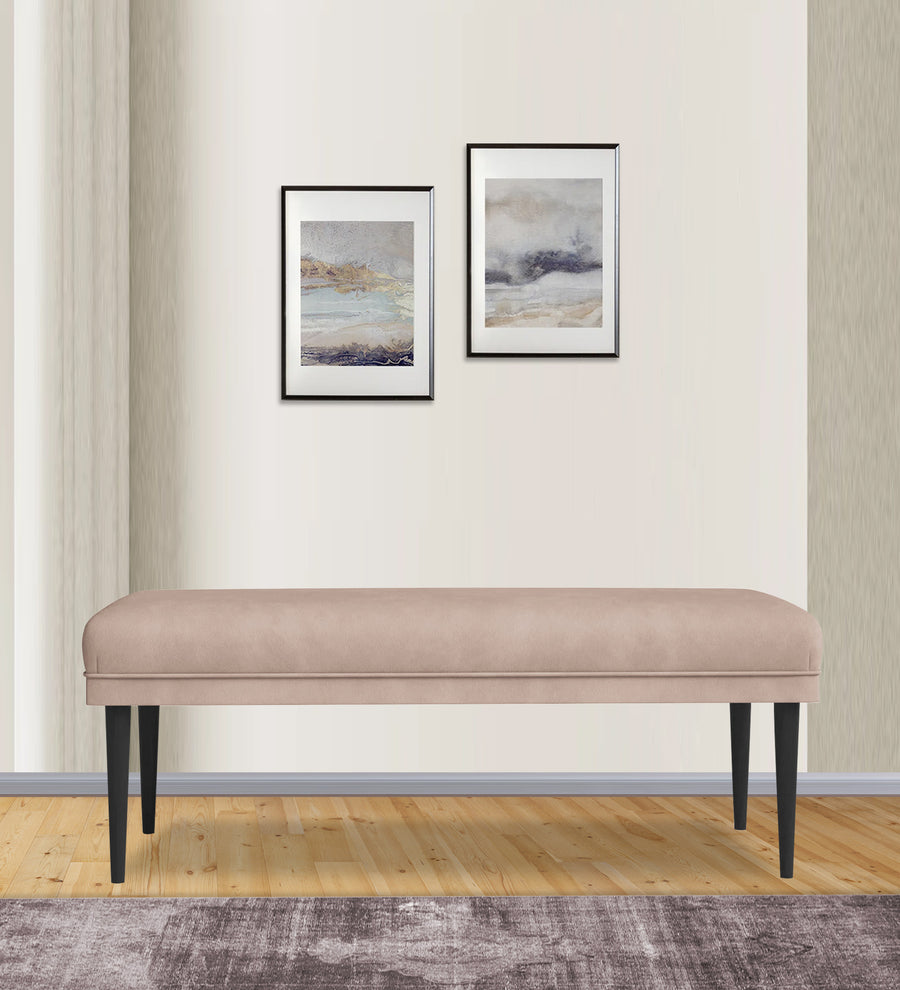 Summer  Bench Fabric - Mush Beige by Febonic Living