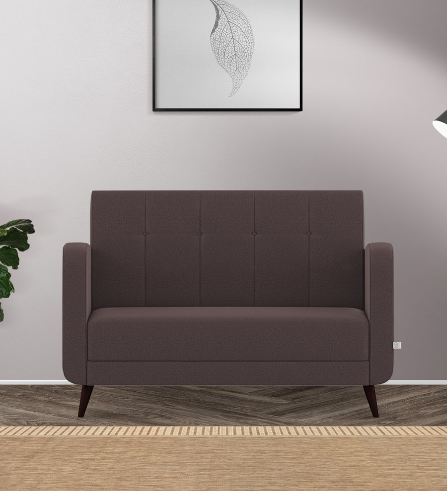 Wiki  2 Seater Velvet Sofa - Mocha Brown by Febonic Living